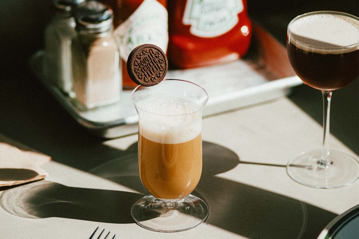 The French Toast drink at NYC's Double Chicken Please