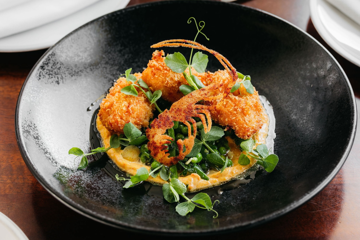 Jason Rycze's Little's Oyster Bar features dishes like crawfish croquettes and dressed oysters with hibiscus ponzu
