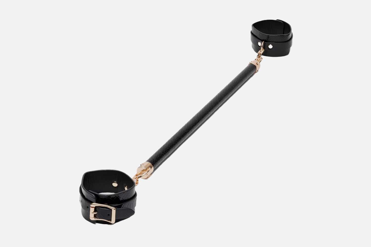 Bondage Boutique Faux Leather Spreader Bar