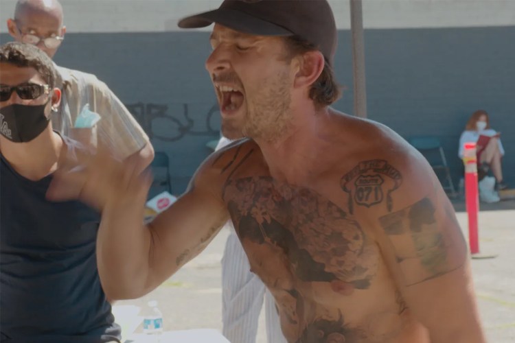 Shia LaBeouf in Leo Lewis O'Neil's documentary "Slauson Rec" which premiered at Cannes